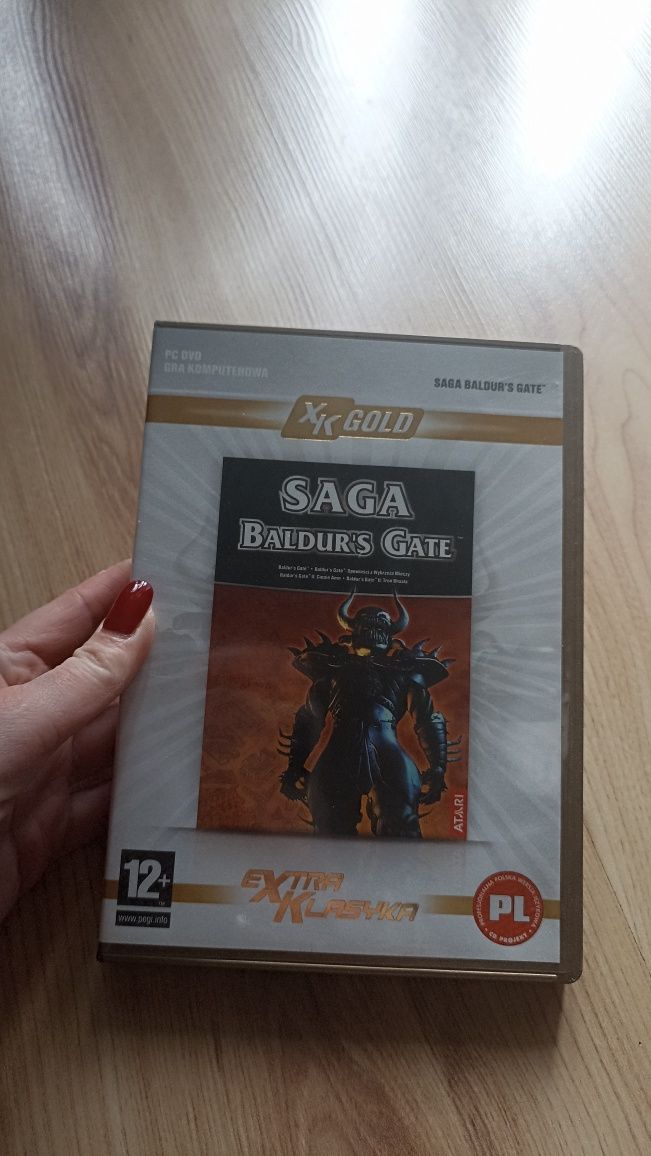 Saga Baldurs Gate ekstra klasyka pc