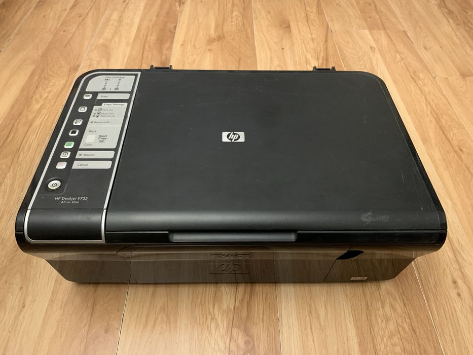 HP Deskjet F735 All-in-One – drukarka uszkodzona