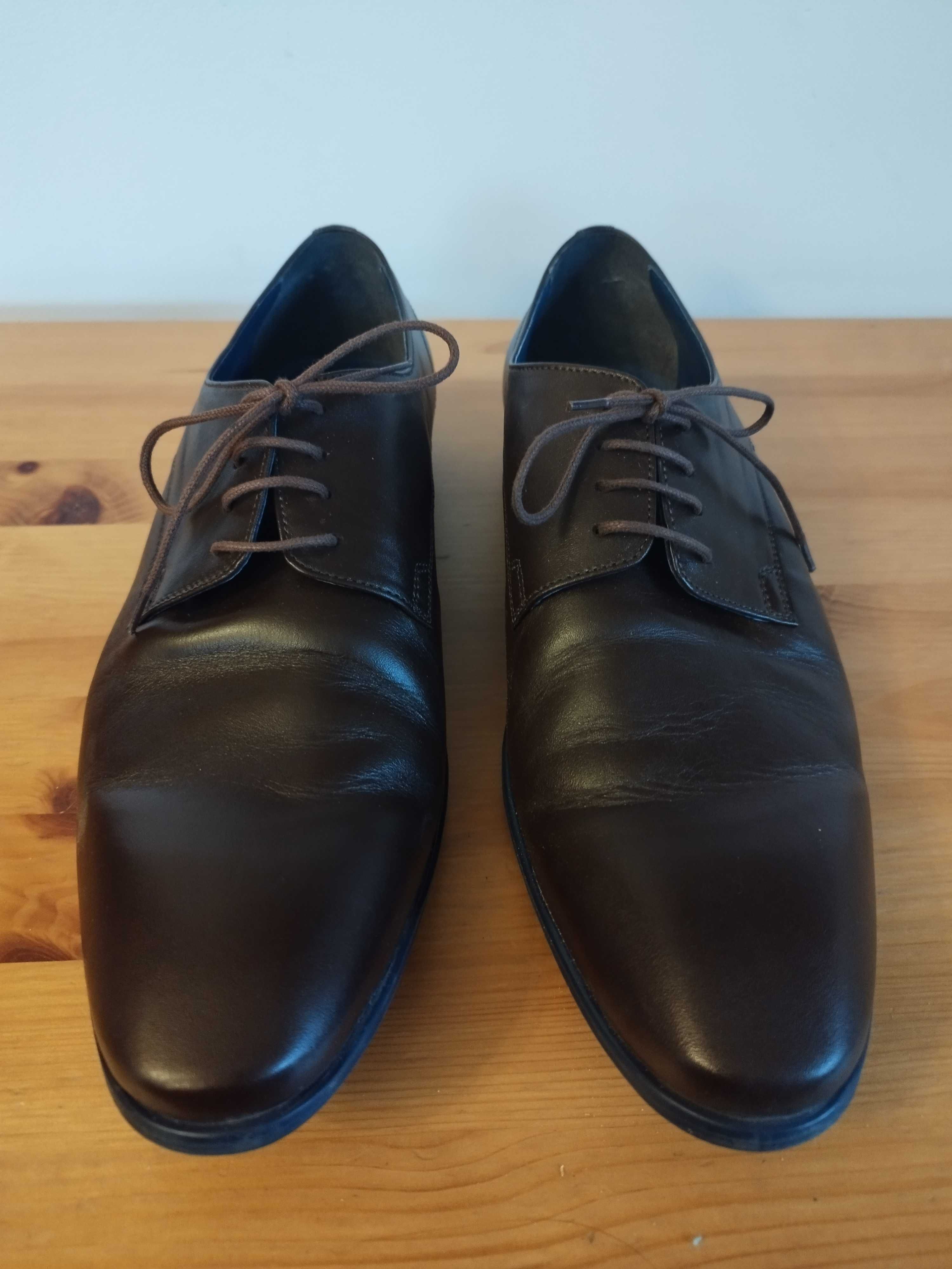 Buty męskie wizytowe brązowe Paco Lorente r. 42