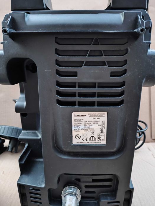 Myjka ciśnieniowa Michelin 125 bar 1600 W + NAKŁADKA DO MYCIA KÓŁ