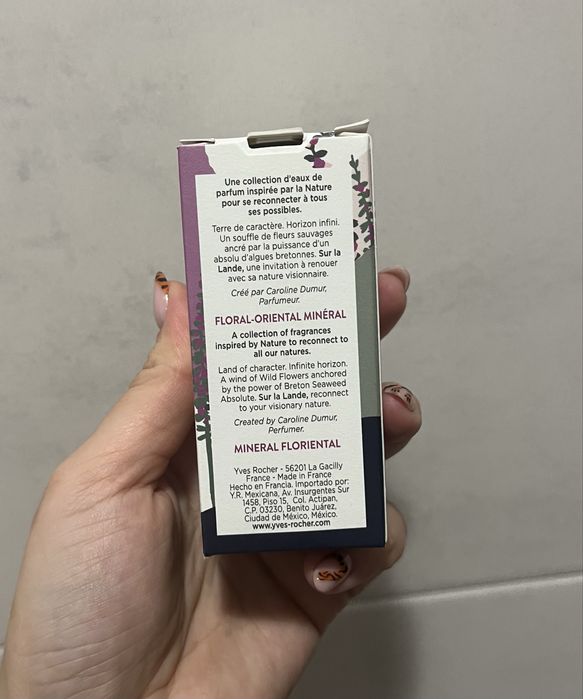 Nowa woda perfumowana sur la lande yves rocher