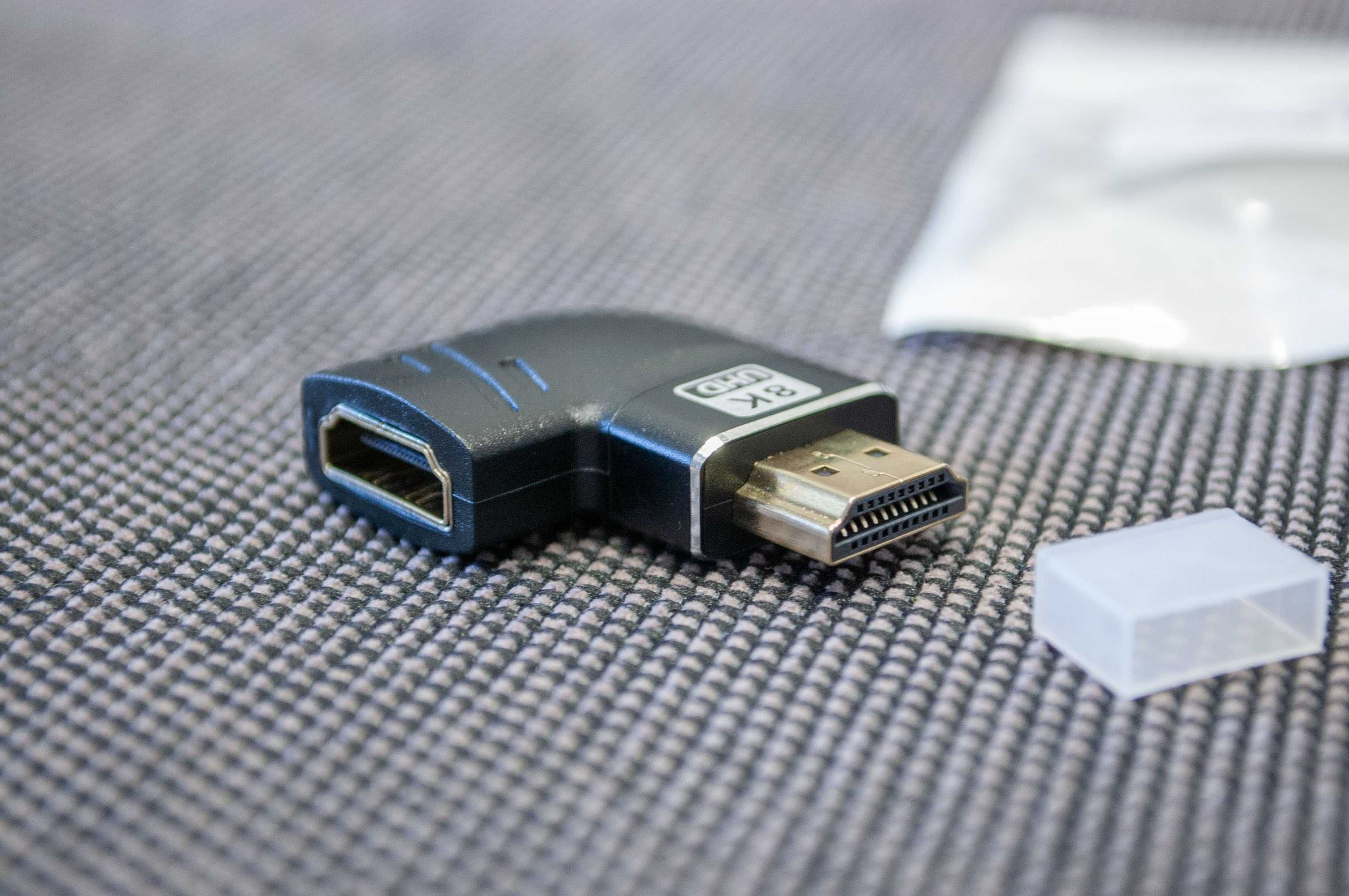 Адаптер HDMI 2.1 8K 60Hz 4K 120Hz 48Gbps (right\left)