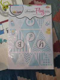 Sticker Baby Shower menino