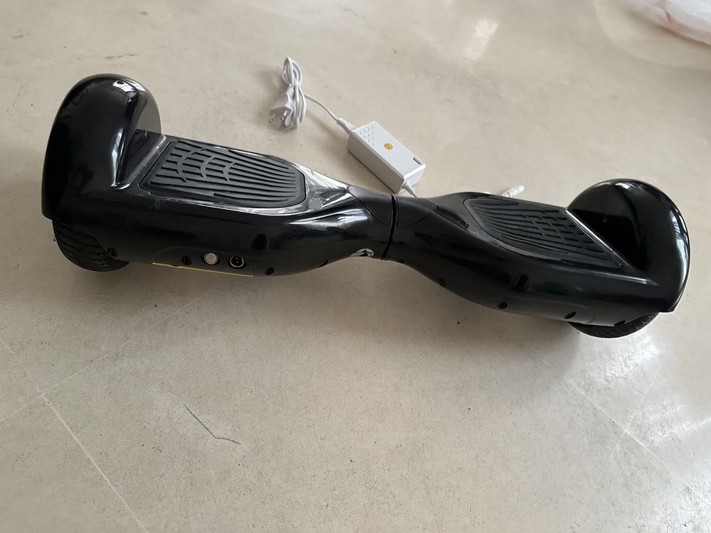 Hoverboard com a cadeira