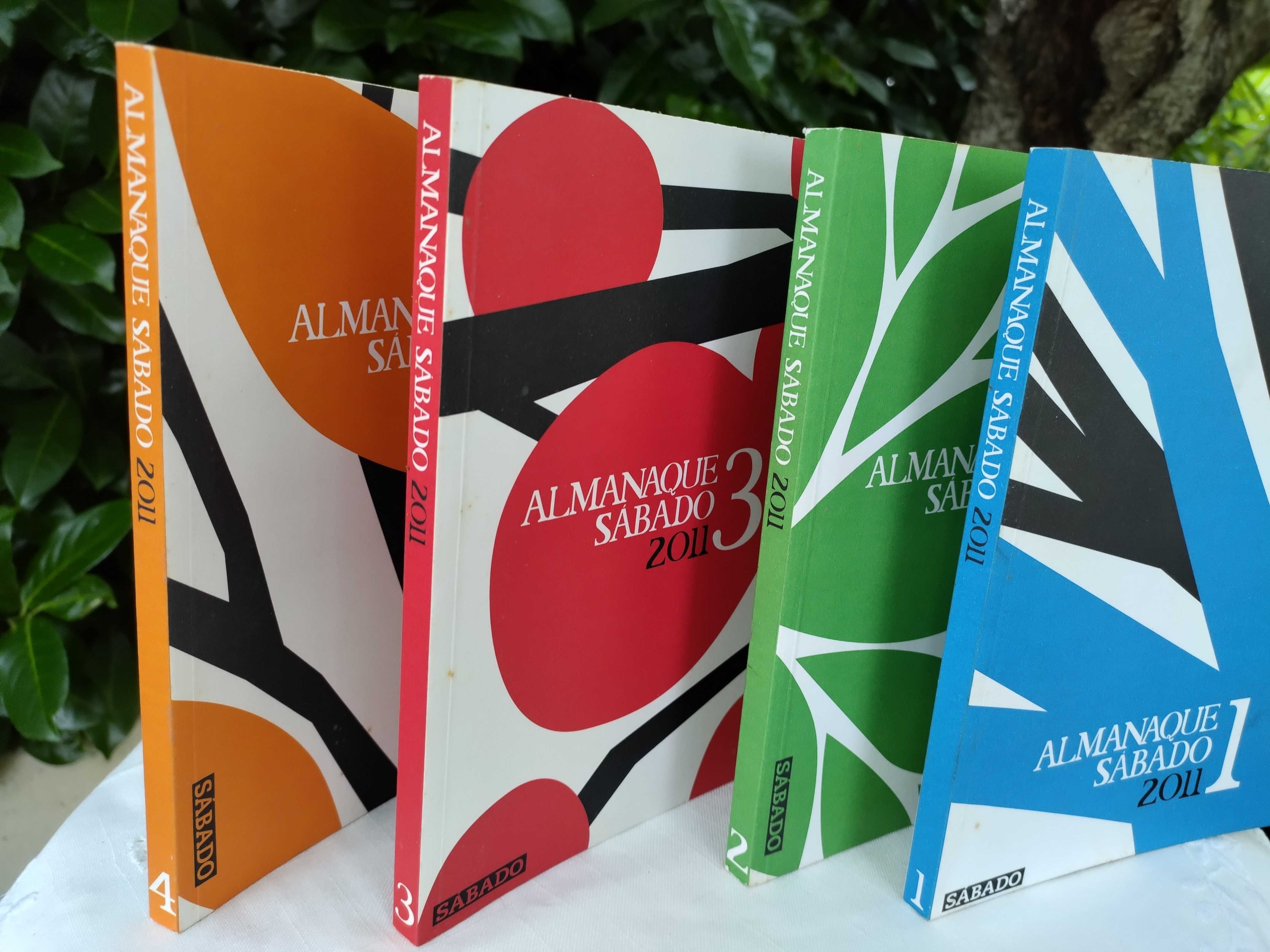 Almanaque Sábado, 2011 (4 Volumes) | PORTES GRÁTIS