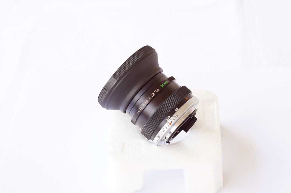 Olympus OM-SYSTEM F.ZUIKO AUTO-S 50 /1.8 sprawny piękny