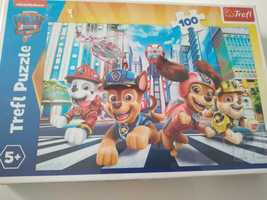 psi patrol nowe puzzle 100 sztuk