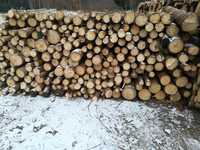 Drewno drzewo opałowe świerk / sosna w wałkach 1 m