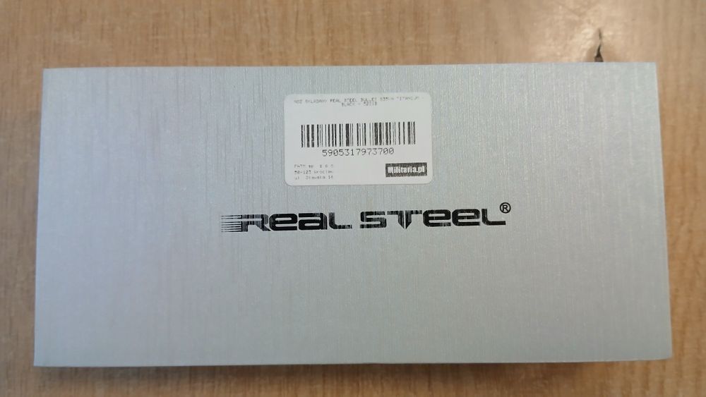 Nóż składany Real Steel Bullet S35VN Titanium Black