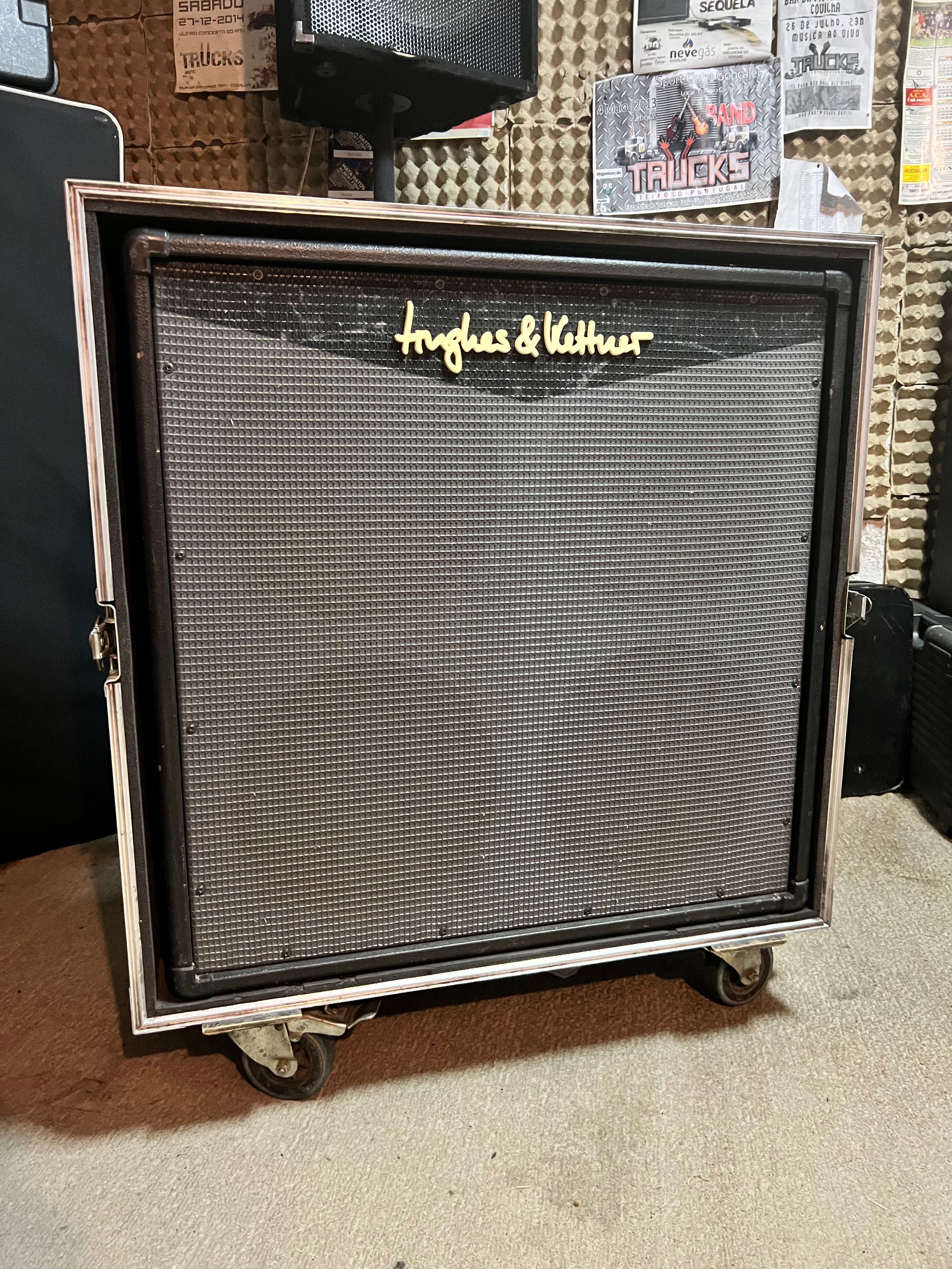 Coluna Hughes&Kettner Attax 412 400watts + case de transporte