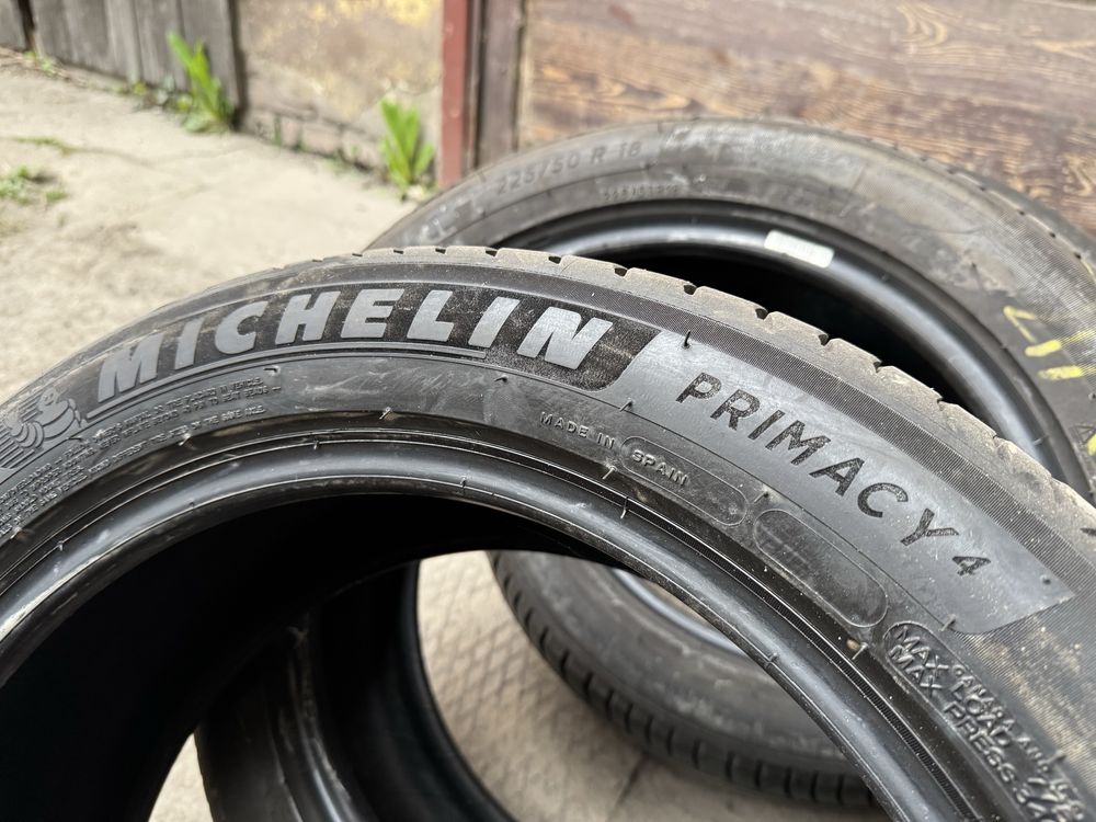 Michelin Primacy 4 225/50/18 5,5mm 2020r Wysyłka