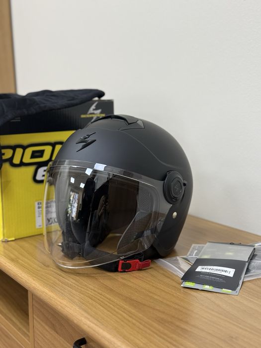 Шлем мотоциклетний новий SCORPION EXO- SITY SOLID XXL 63розмір