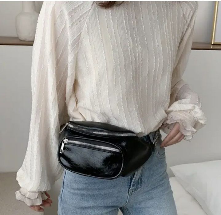 Женская ,поясная сумка,эко-кожа