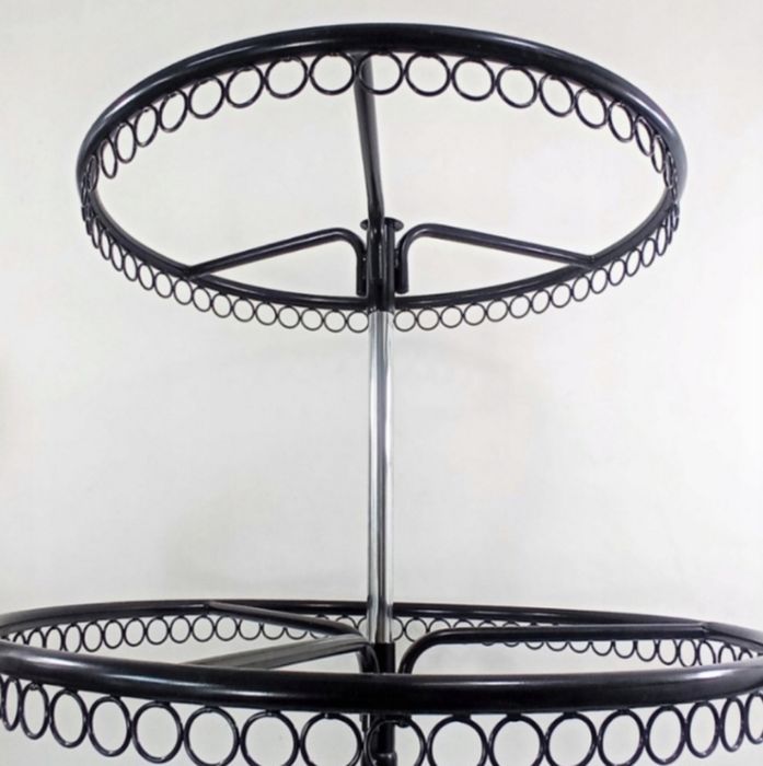 Stojak koło podwójne na bieliznę