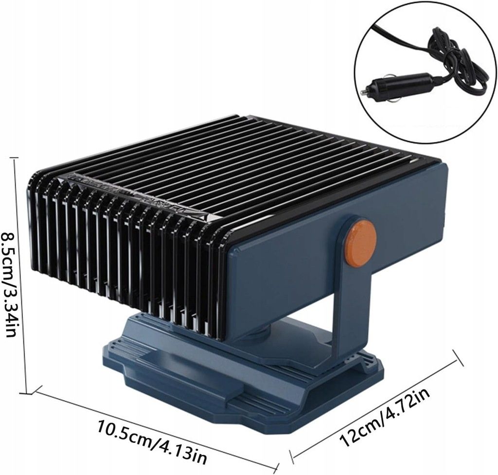 Termowentylator 12v na szybę