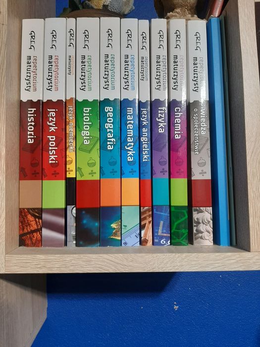 Repetytoria maturalne Greg matematyka geografia fizyka chemia historia
