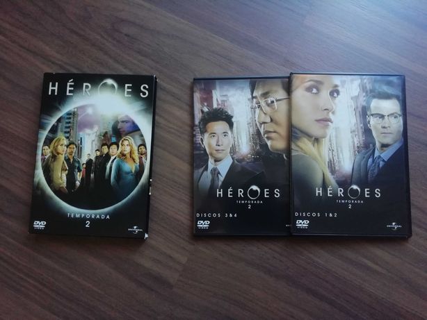 DVDs série Heroes season 2