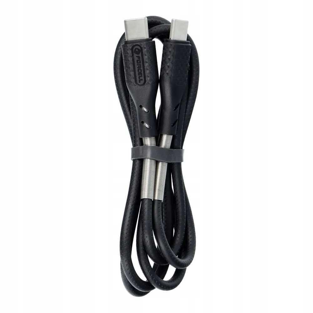 Kabel Forcell USB-C do USB-C QC4.0 5A/20V PD100W E-mark/4K/Thunderbolt