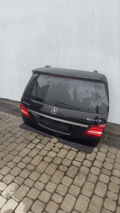 Klapa Tył Mercedes GLS 63 amg 2018 Tylnia Bagaznik GL X166 kolor 197