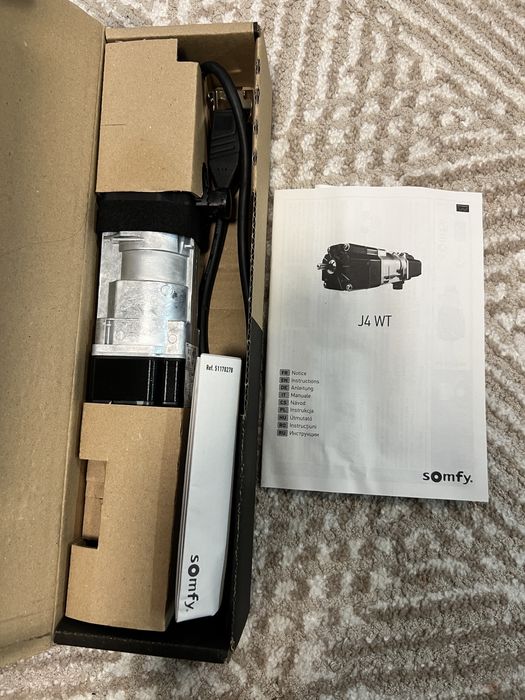 Электропривод Somfy J4 WT Protect 6/24 для внешних жалюзи