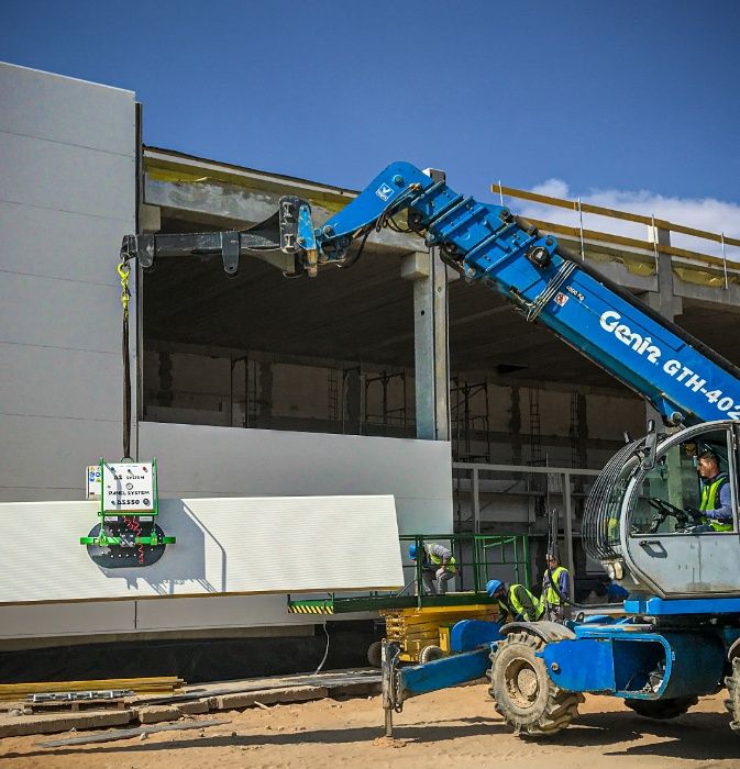 Chwytak Przyssawka do płyt warstwowych DS550 600 kg Sterowanie radiowe