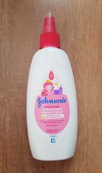 Johnsons odżywka dla dzieci do włosów olejek arganowy jedwab spray