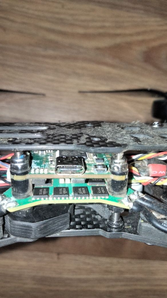 Продам трофейный FPV дрон 7"