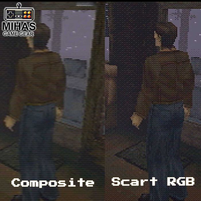 Відео кабель шнур SCART RGB для SEGA Dreamcast - PlayStation PS1, PS2