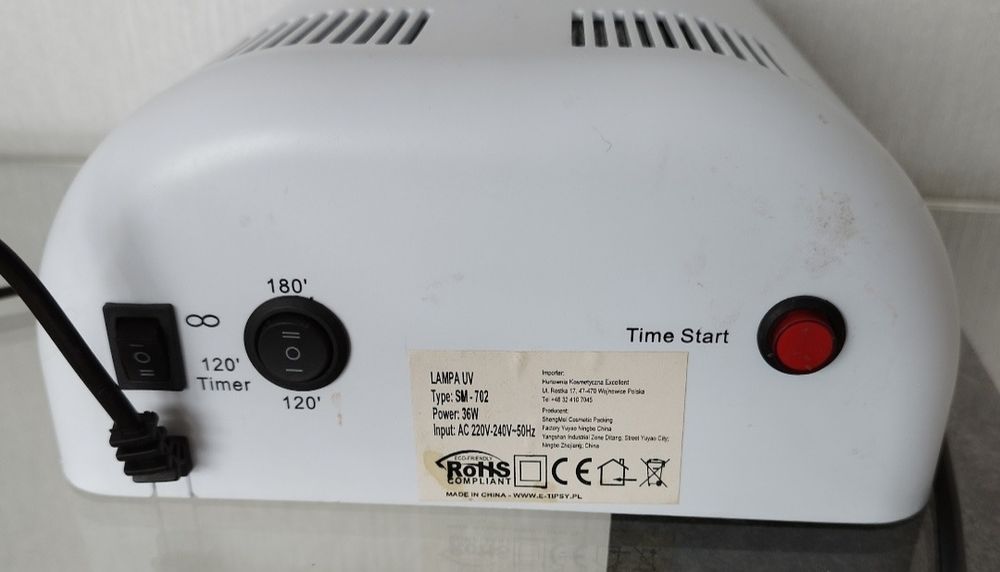 Lampa UV do hybrydy