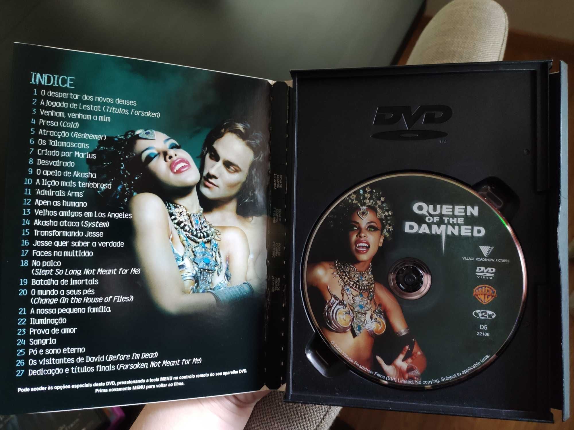 DVD "A Rainha dos Malditos"