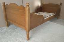 Łóżko dziecięce rozsuwane 120-180x80 IKEA LEKSVIK