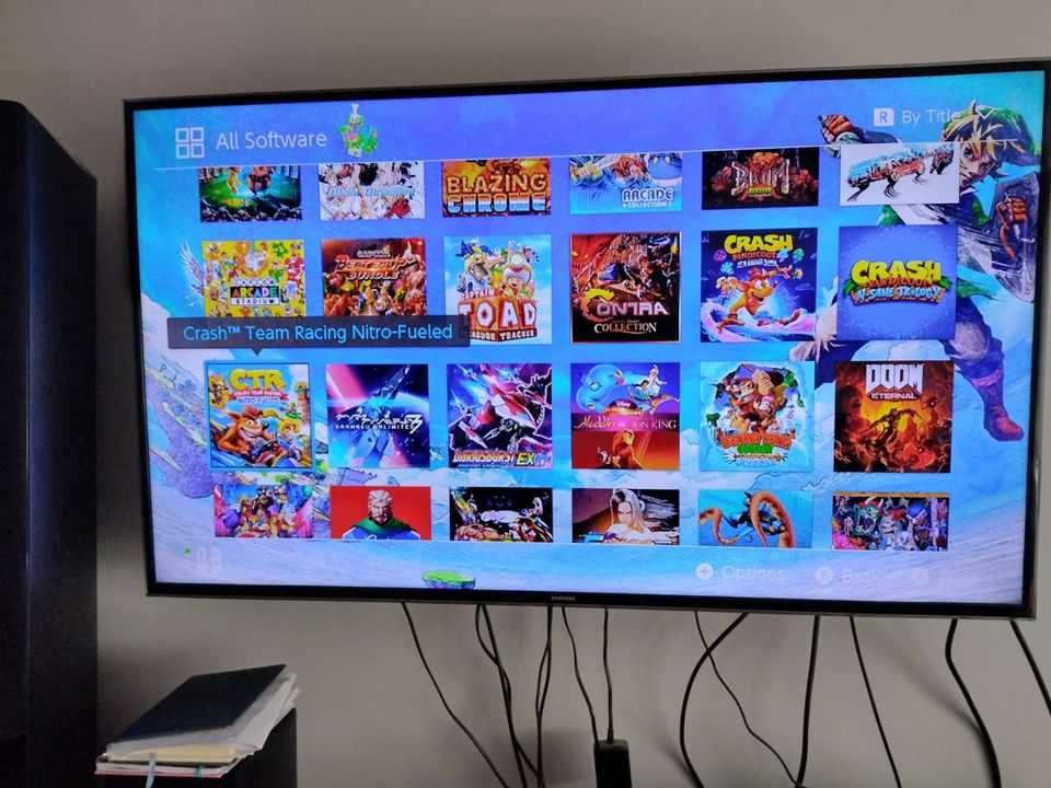 Nintendo Switch v1,Gry 300 ,Karta 512Gb