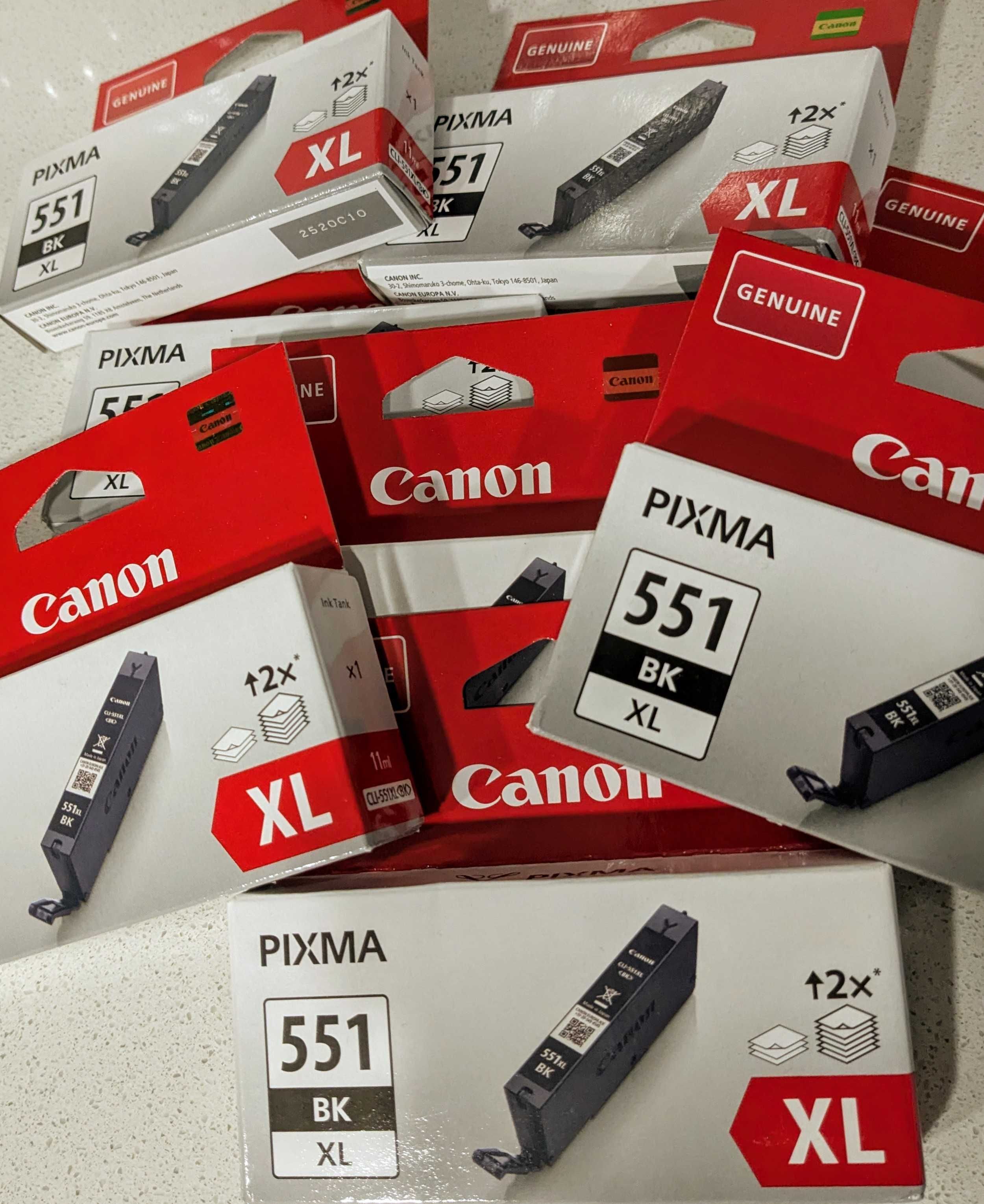 Tinteiro Canon CLI-551XL (8 disponíveis)