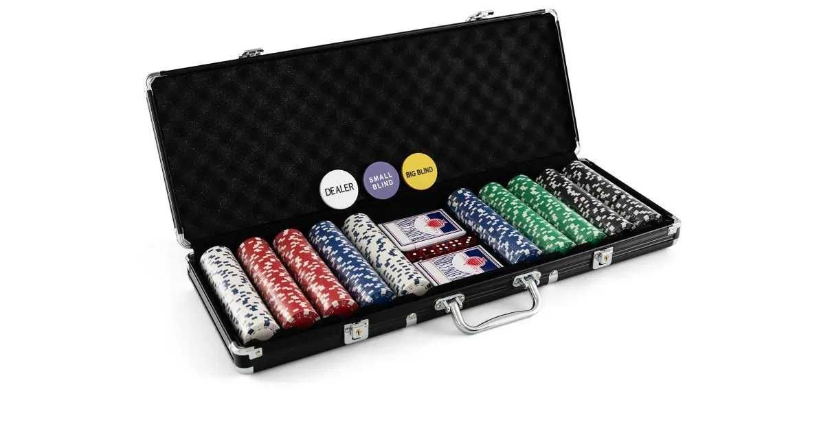 Zestaw do gry w pokera 500PCS