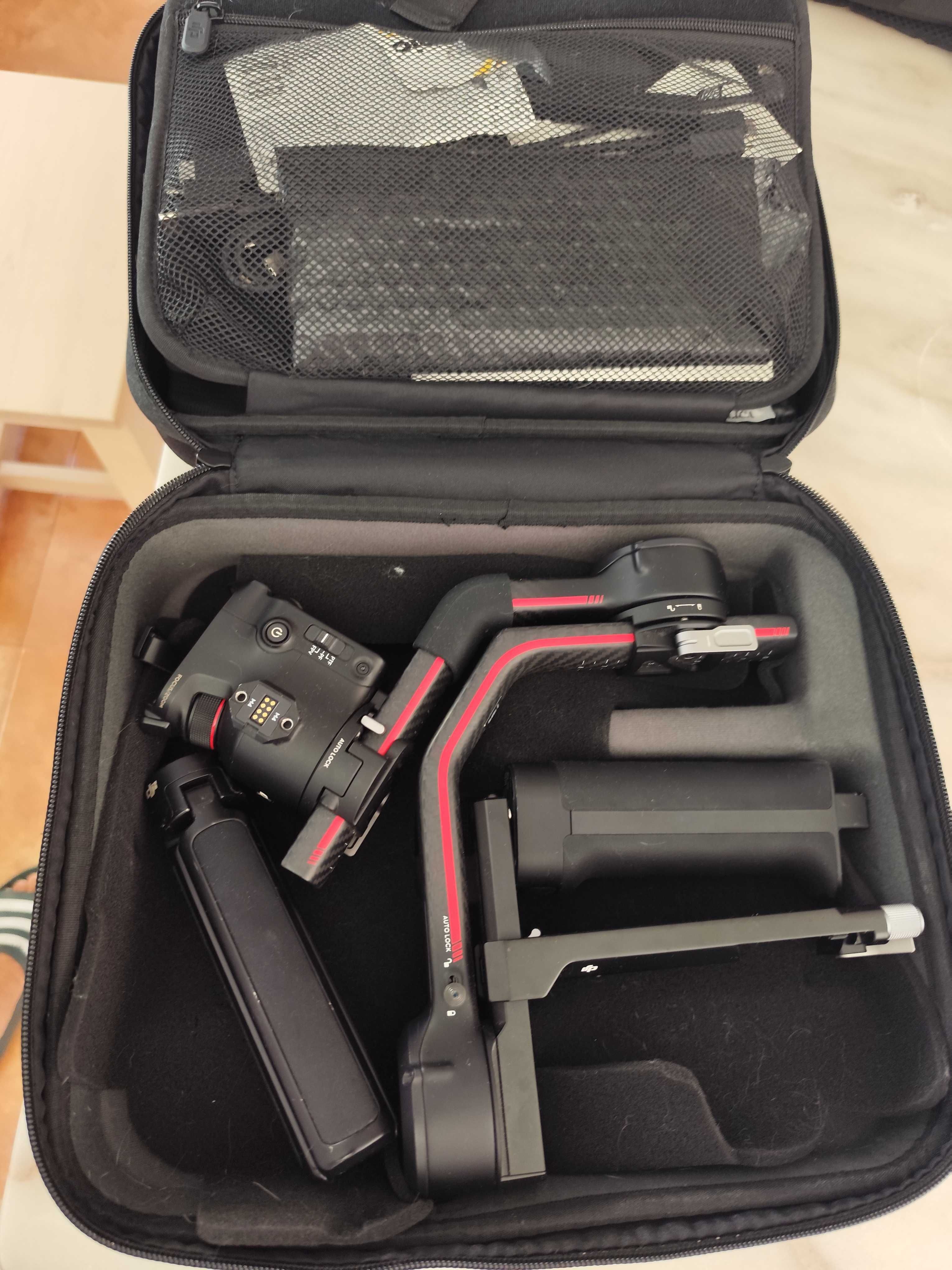 Gimbal DJI RS3 Pro Combo Preto, como novo, com fatura ,ver descrição.
