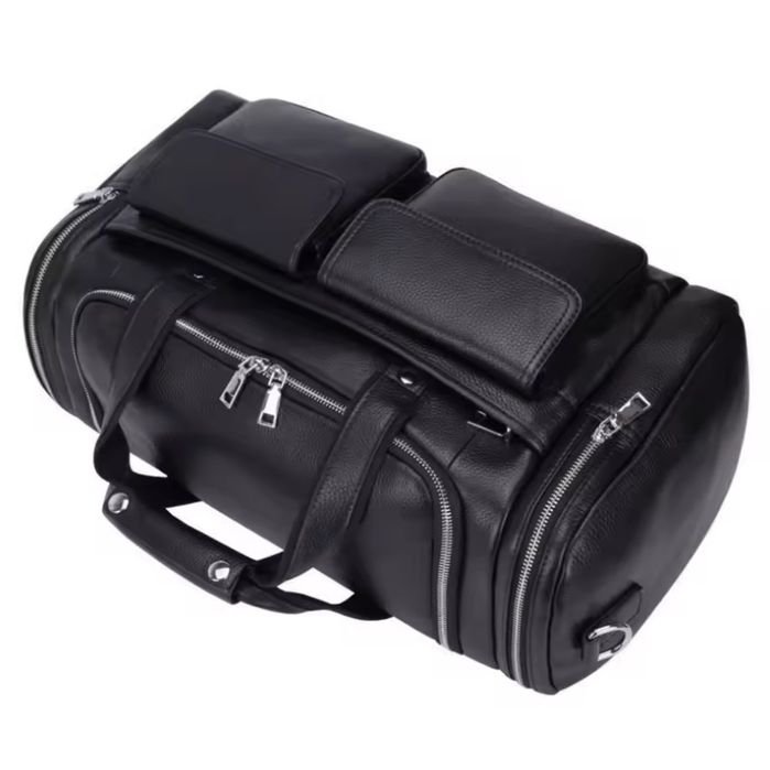 Дорожня шкіряна сумка