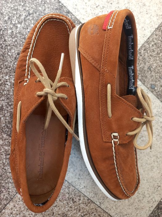 Новые кожаные туфли мокасины TIMBERLAND  42,5 размер
