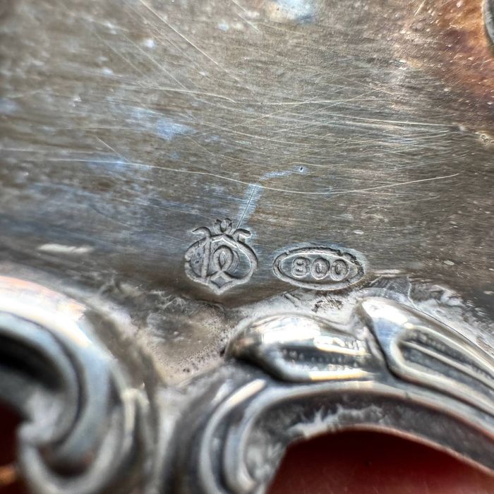 Owocarka/Patera Srebro p.800 Włochy pierwsza połowa XX wieku