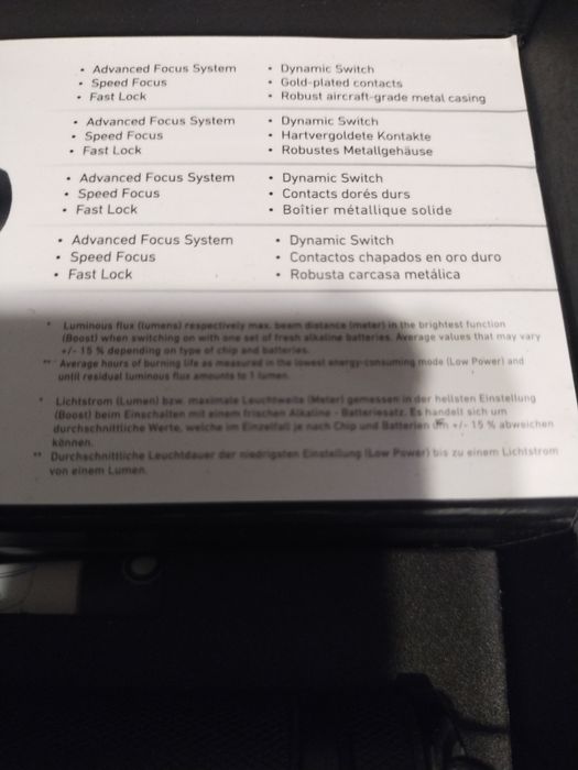 Фонарь тактический, ліхтар Led Lenser Т7.2