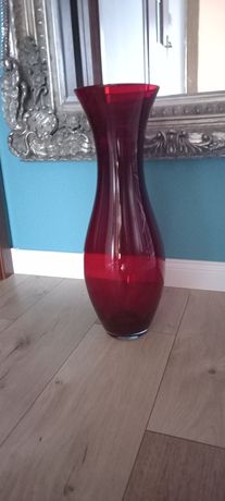 Duży wazon czerwony