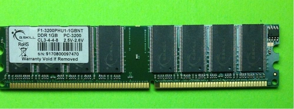 ddr1, 1 gb \ 1024 mb - 3200/400