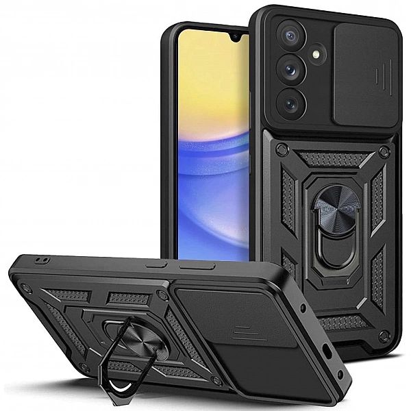 Etui Tech-Protect CamShield Pro na Samsung Galaxy A15/4G / 5G - czarne