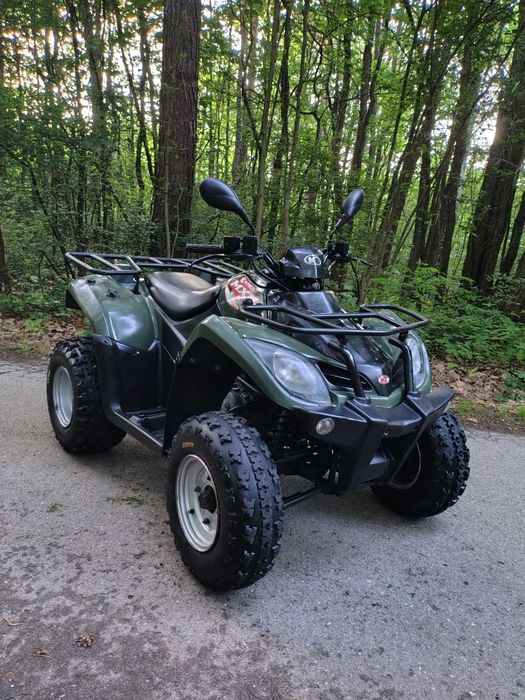 Quad Kymco MXU 300 Możliwość Transportu