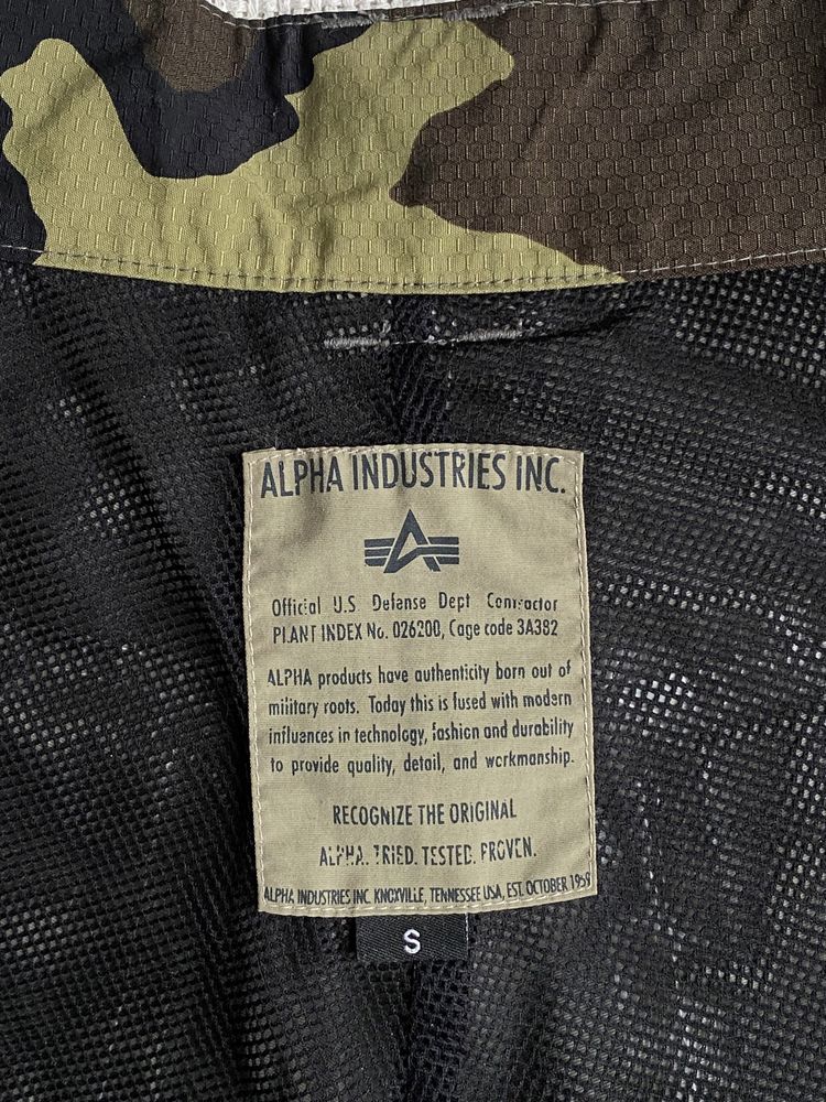 Spodnie snowboardowe męskie Alpha Industries, r. S