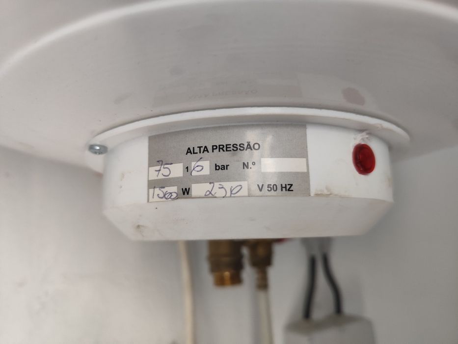 Cilindro Termoacumolador em COBRE 75L