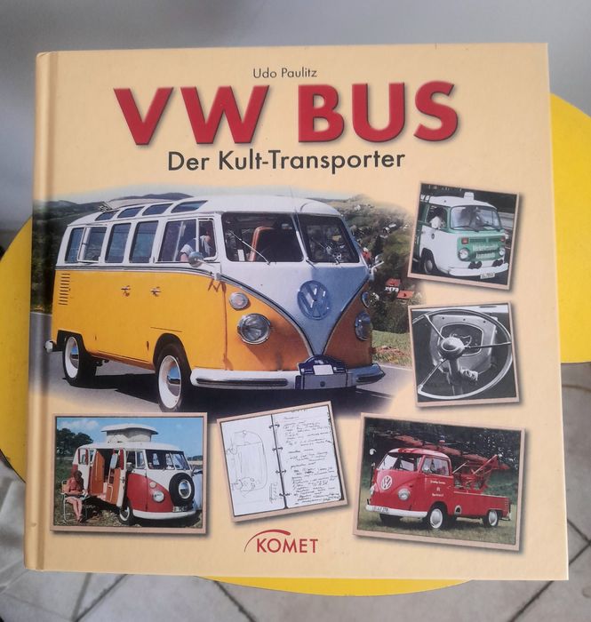Livro VW BUS Der Kult-Transporter by Udo Paulitz, em alemão