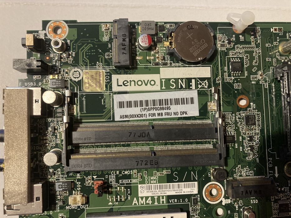 MB Lenovo ThinkCenter M715q Tiny (Gen1 - AMD)64297896788994122