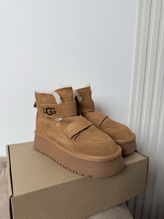 Ugg mini platform натуральний замш, хутро, овчина. Фото вживу, олх