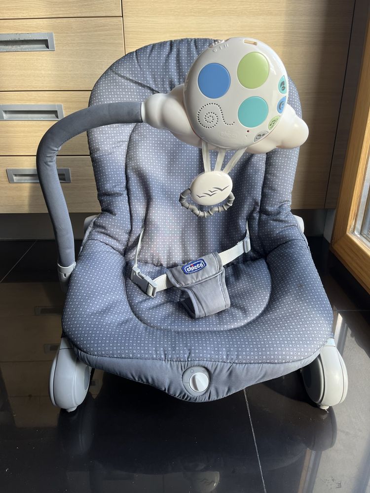 Espreguiçadeira bebé Chicco Balloon cinzenta