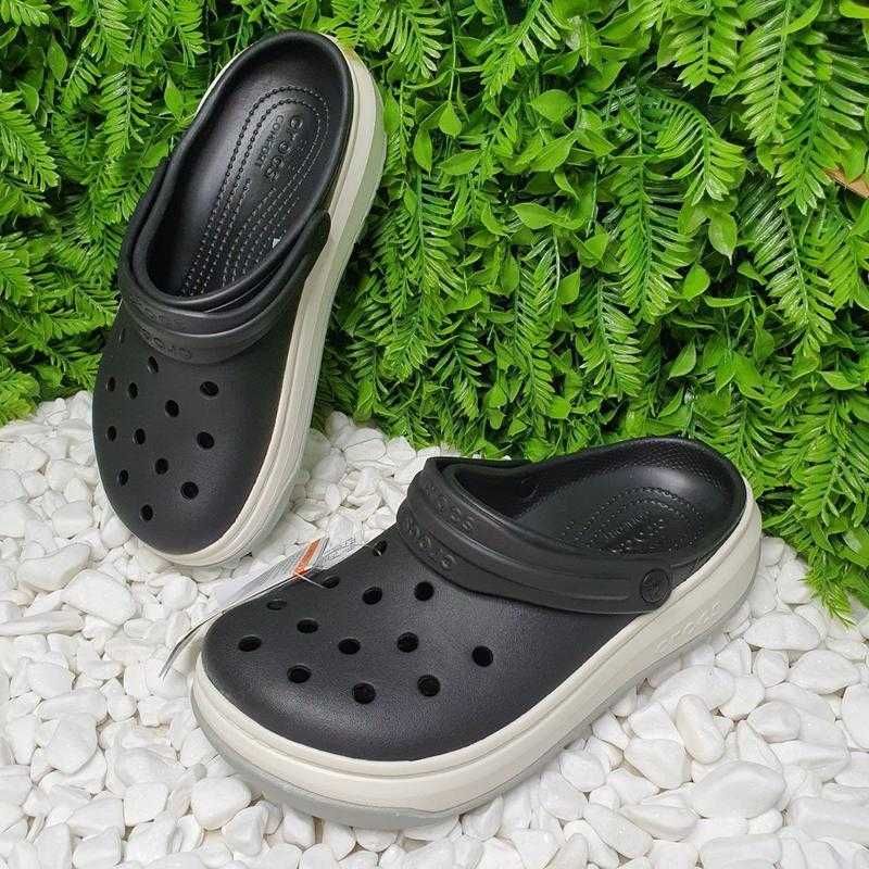 Crocs Crocband Full Force Clog Black мужские кроксы черные оригинал